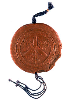Reverse of seal, Charter of Privileges