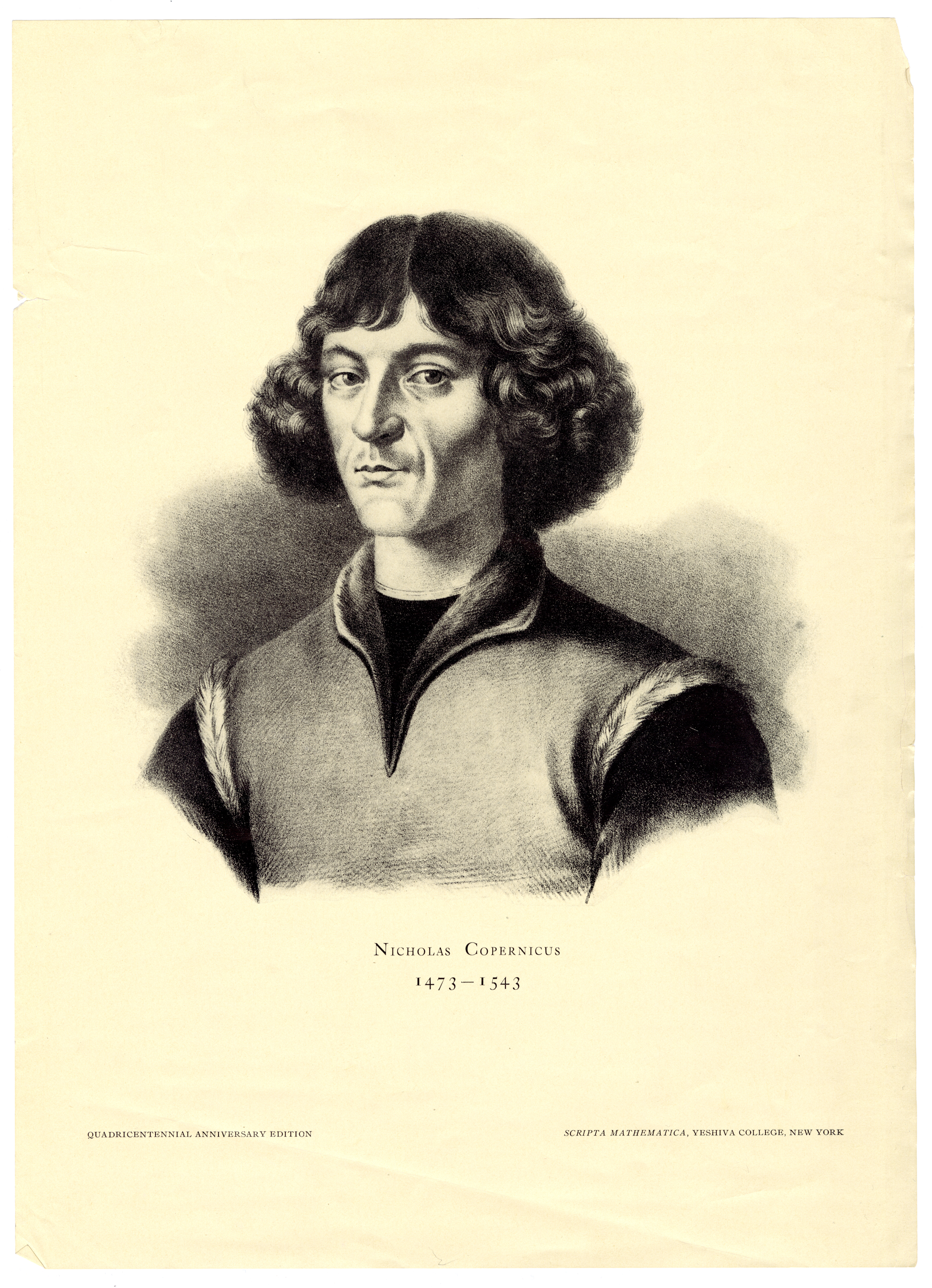 Nicholaus Copernicus engraving