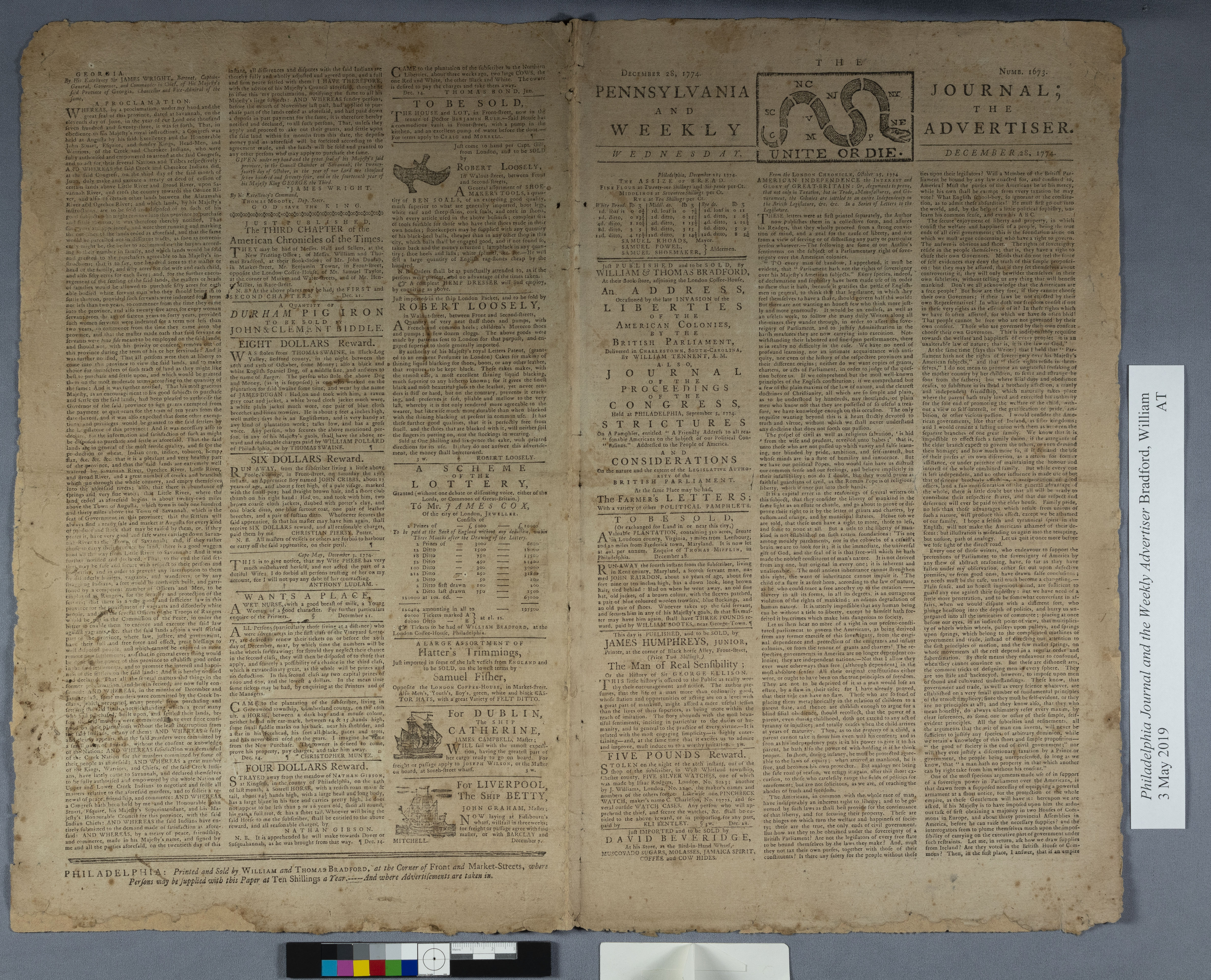 restored newspaper