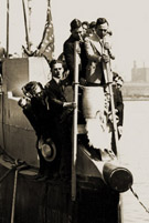 Christening the Nautilus at Brooklyn Navy Yard