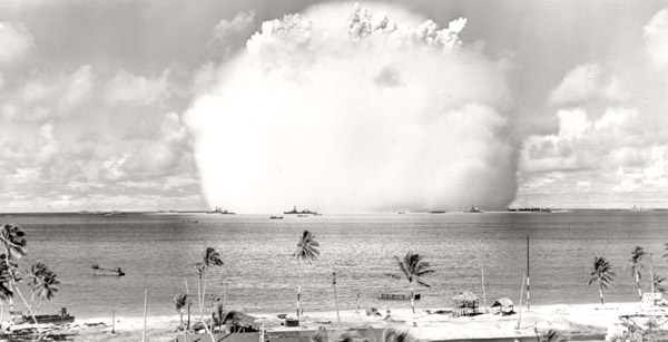 bikini atoll explosion