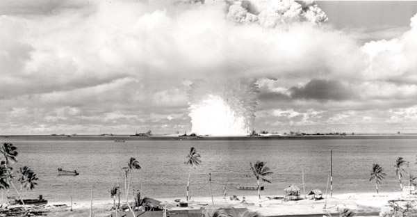 bikini atoll explosion