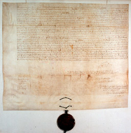 Second page, Charter of Privileges