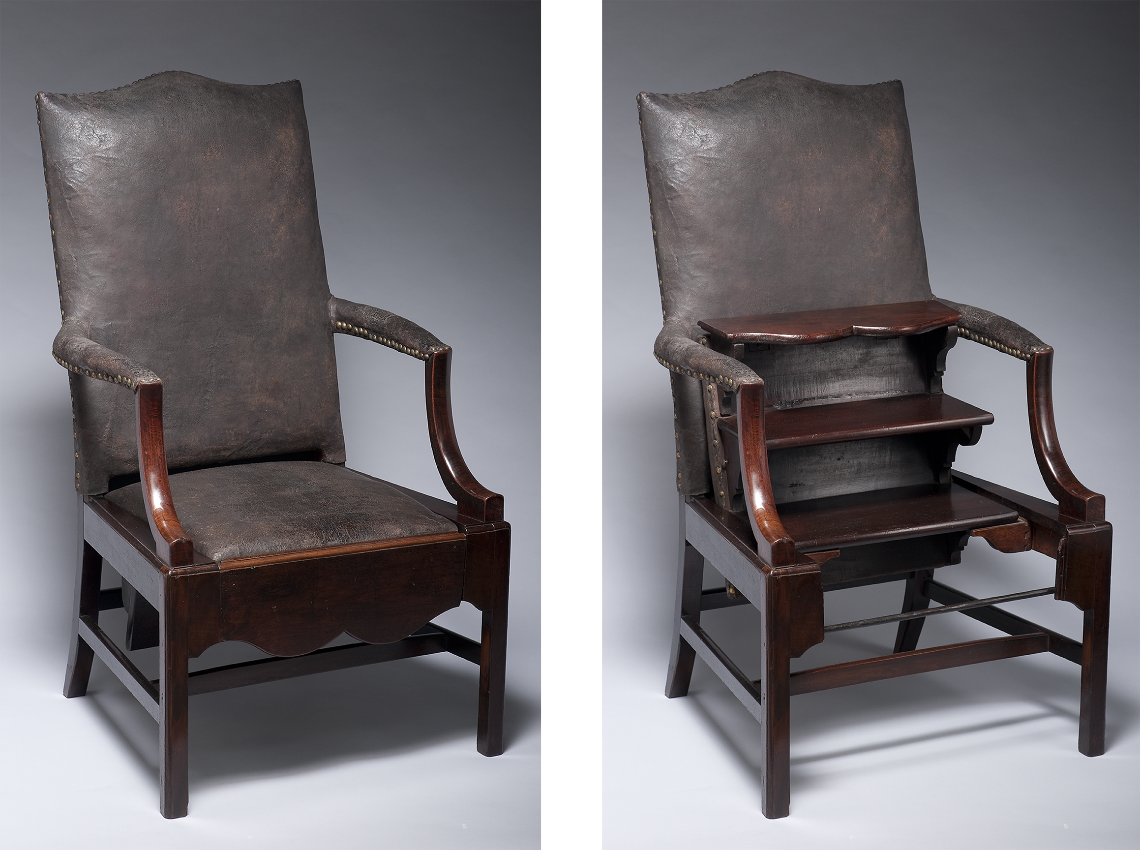 Benjamin Franklin's Library Armchair 1750-1755