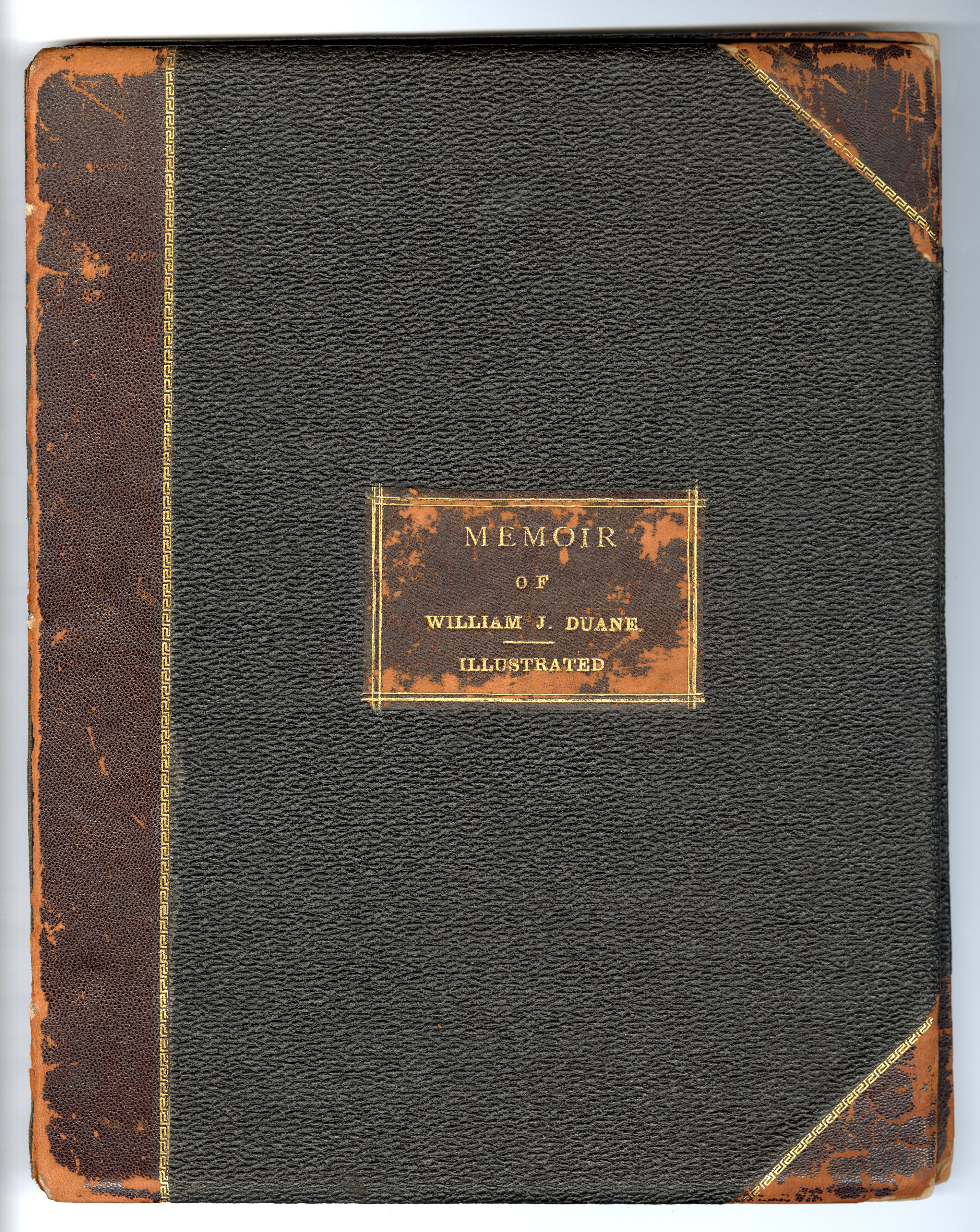 photo of cover of scrapbook