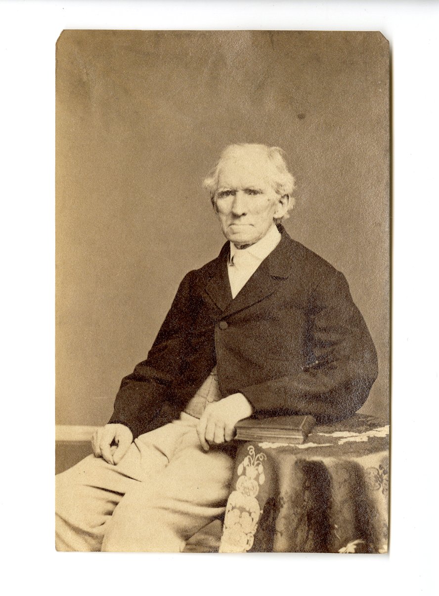 photo of William J. Duane, seated