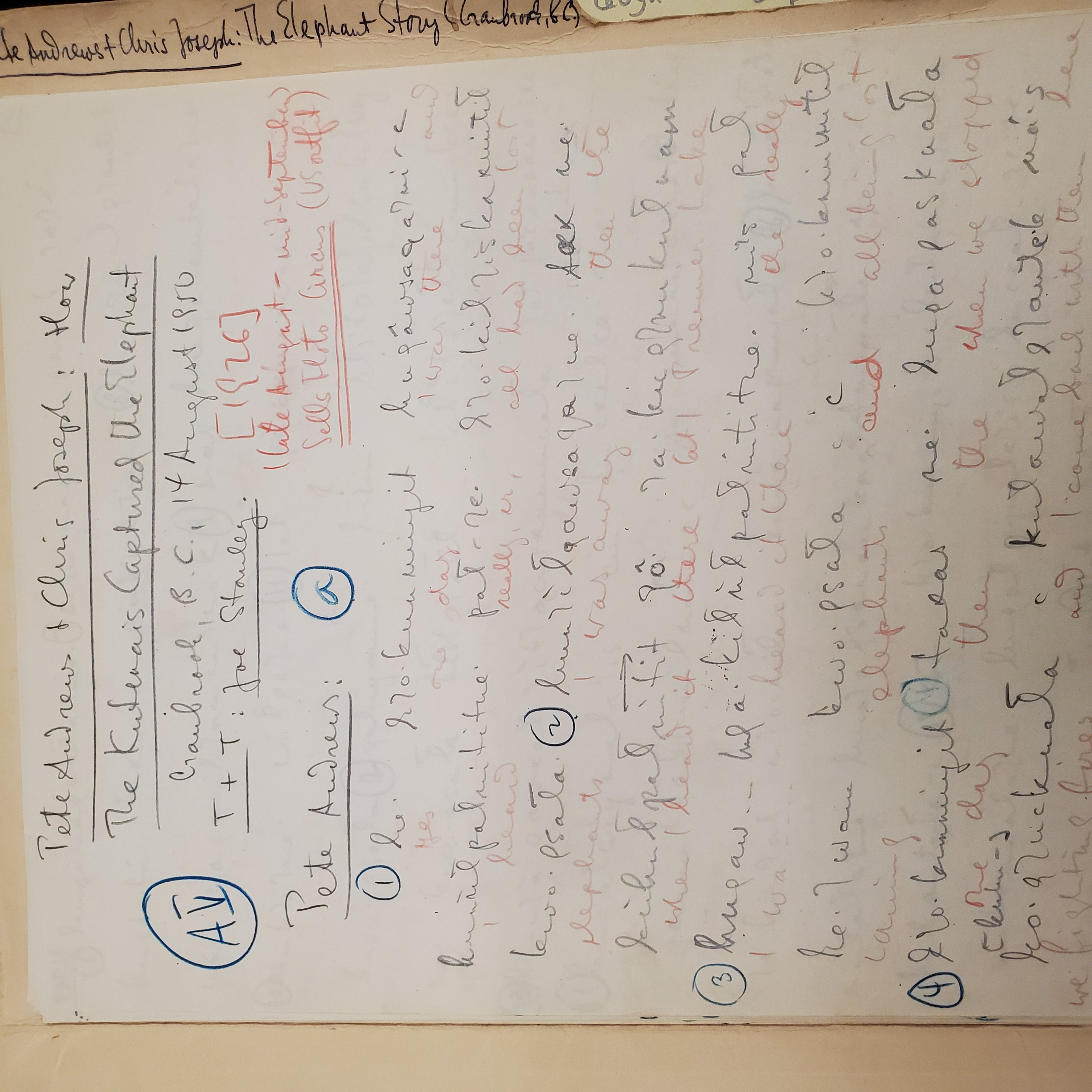 manuscrito