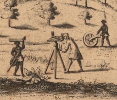 illustration of surveyors