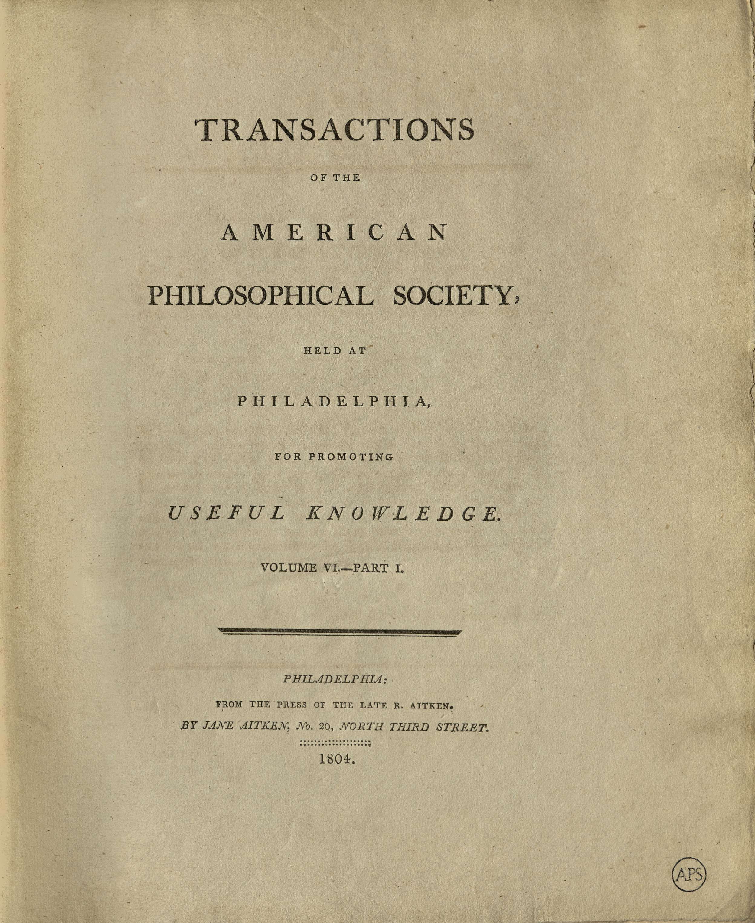 title page