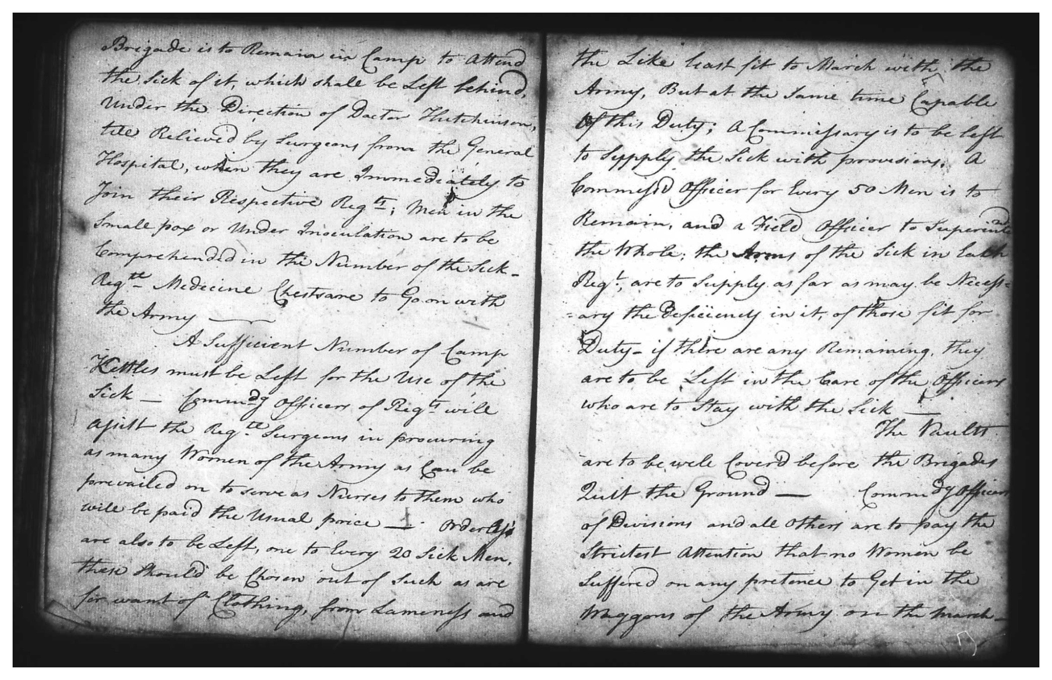 Image of page in Aaron Burr Orderly Book