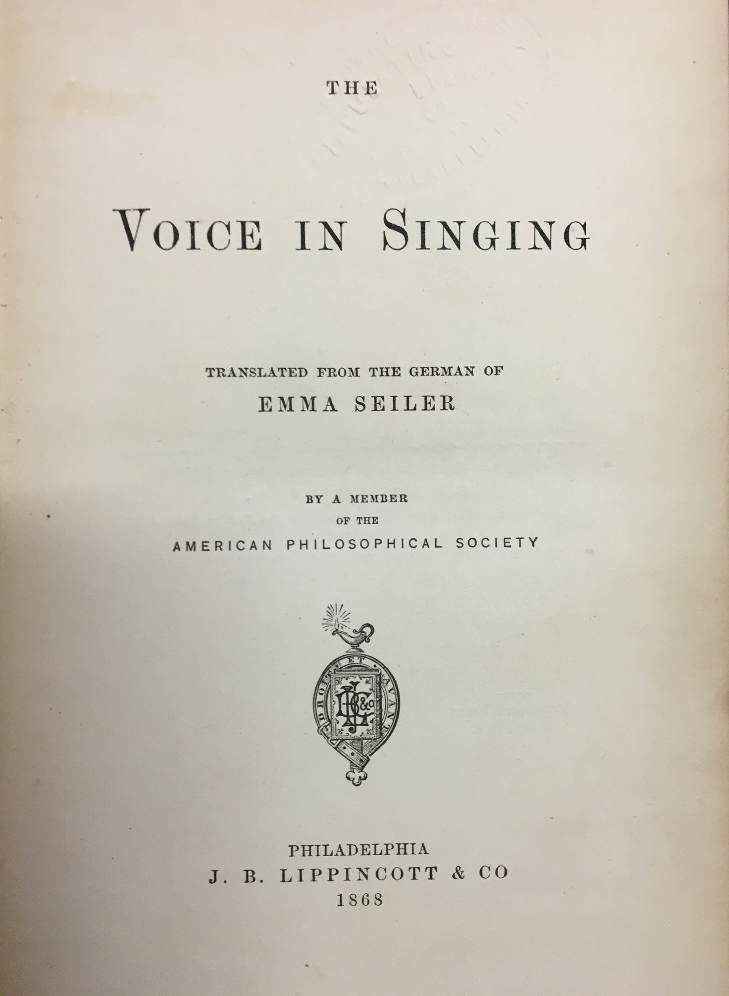 voice in singing