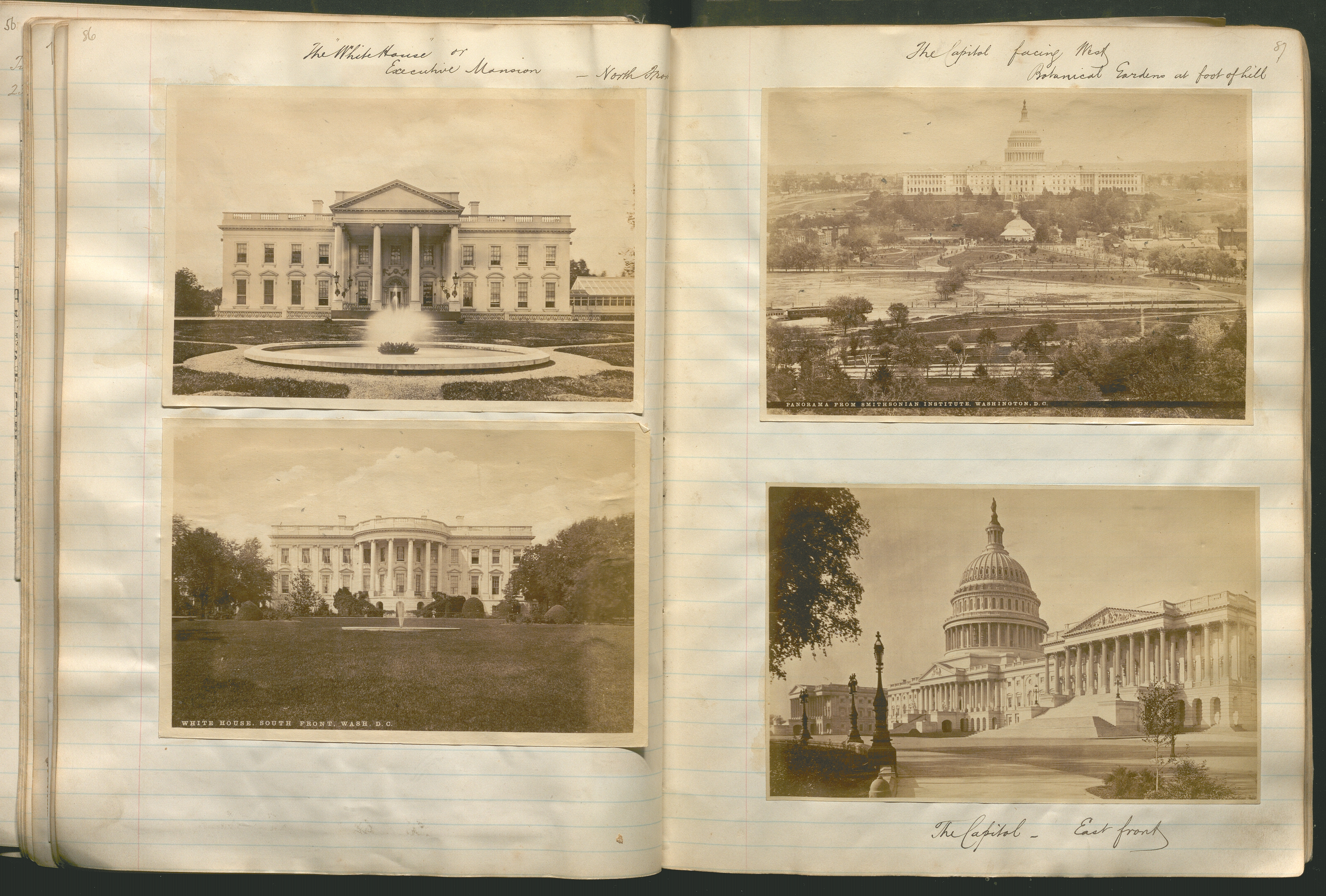 scan of scrapbook page