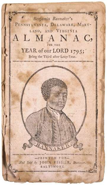 scan of cover page of Bannaker's Almanac