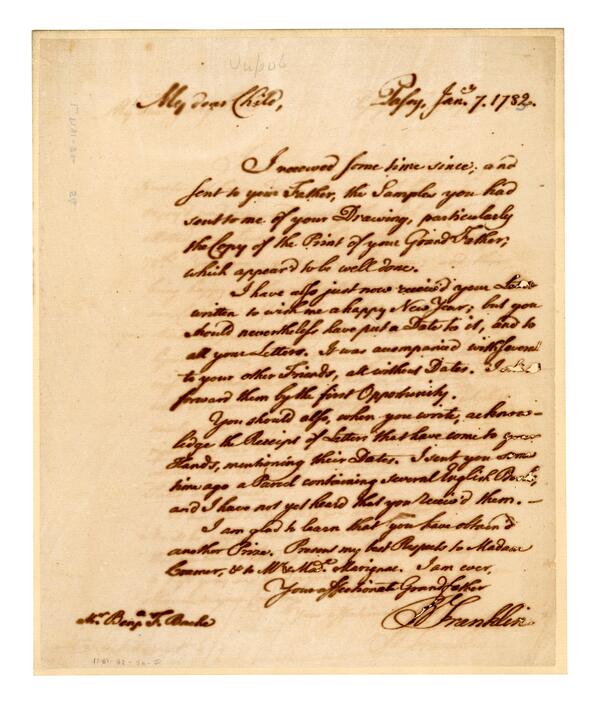 scan of manuscript letter