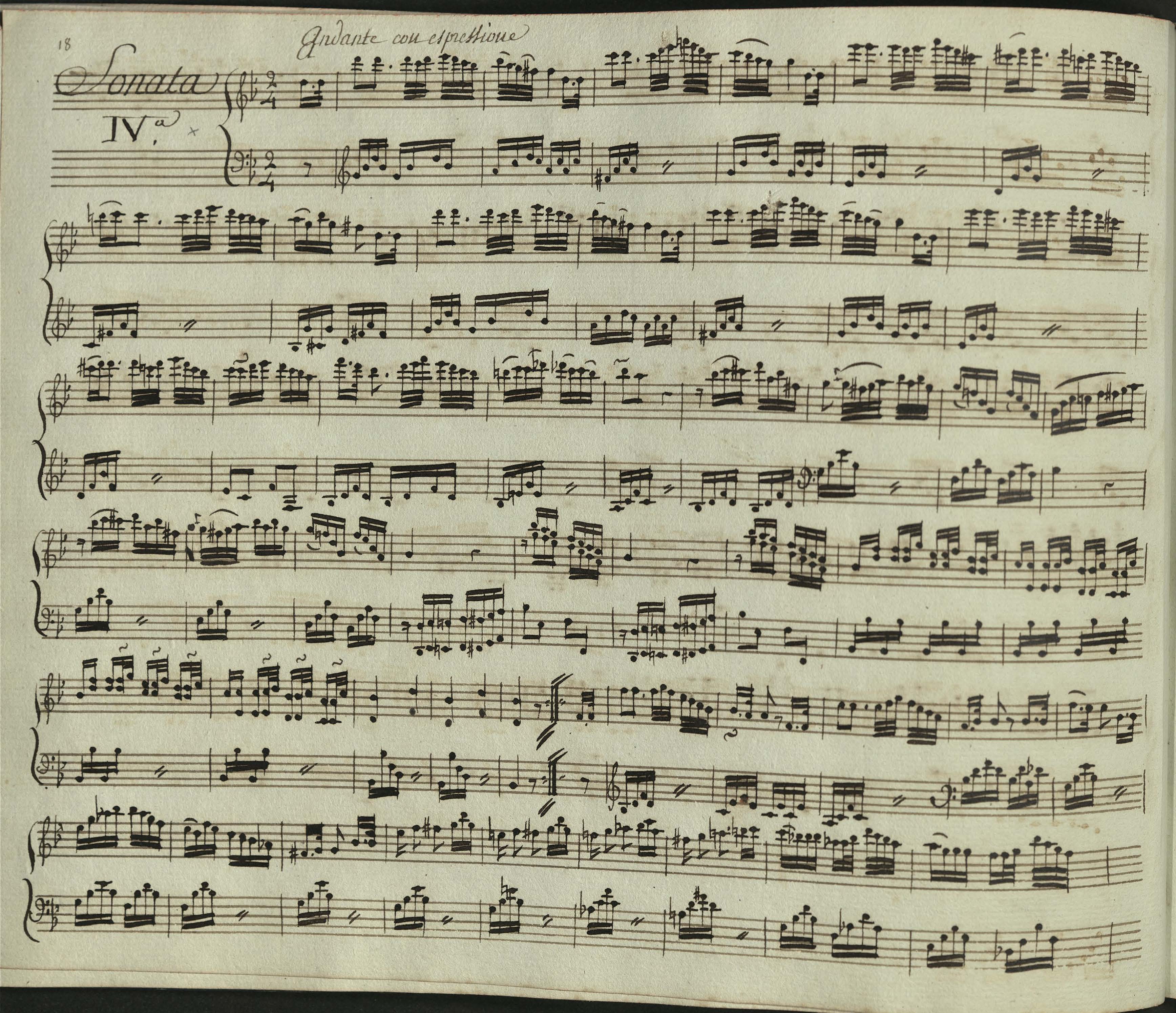 Brillon G minor sonata
