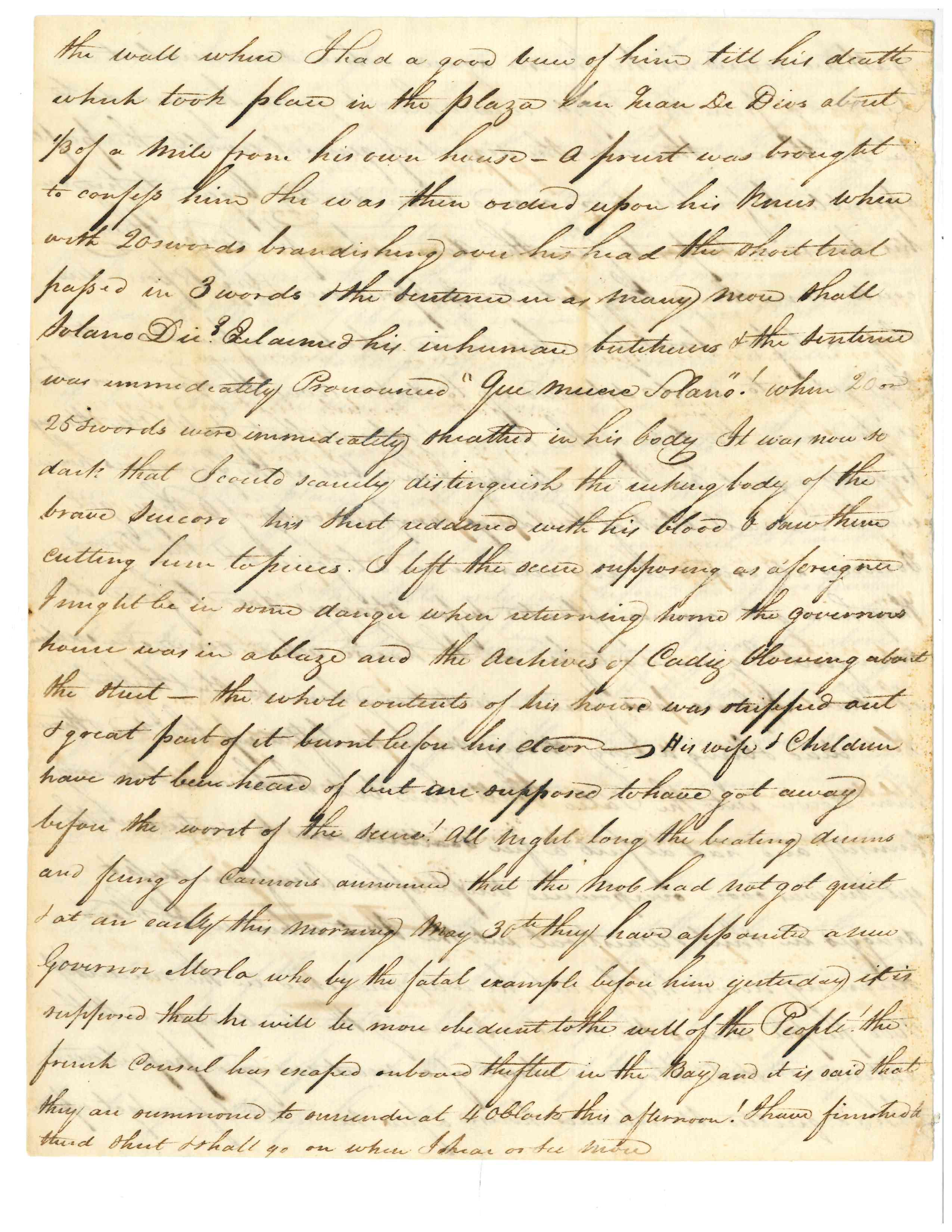 Fisher 1808 letter