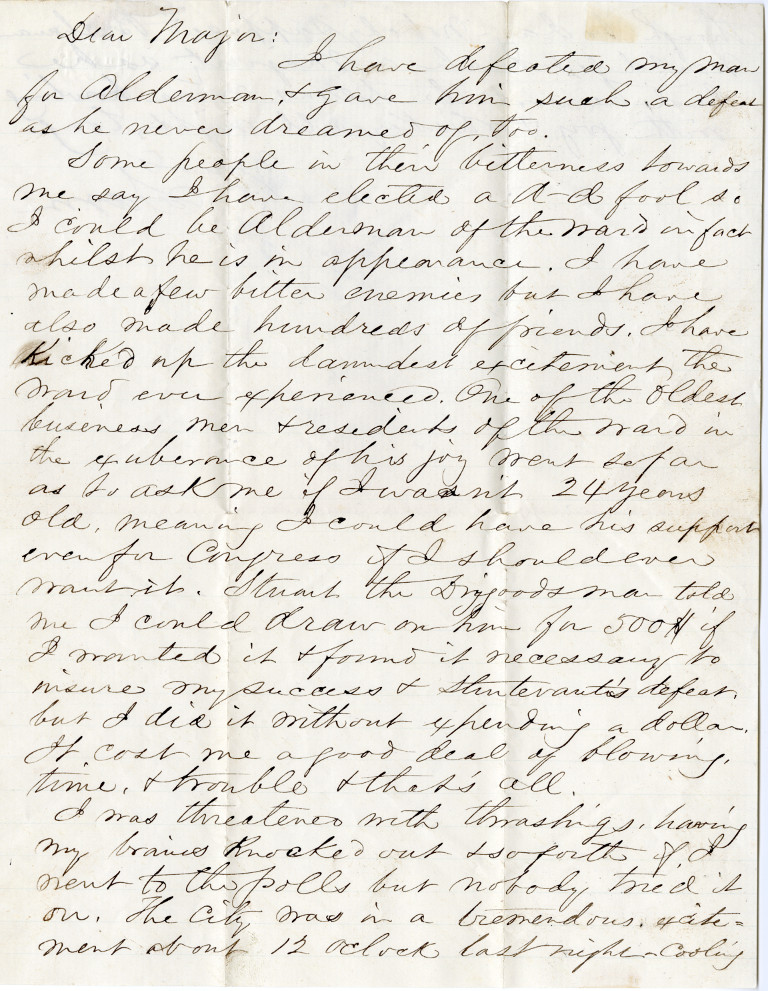 1856 Letter