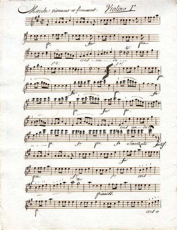 sheet music