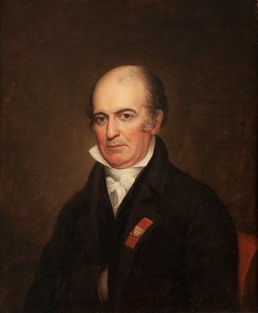 Portrait of José Francisco Corrêa da Serra, Charles B. Lawrence, ca. 1816, American Philosophical Society, Gift of the Pennsylvania Academy of Fine Arts, 20 January 1831, APS Museum, 58.P.46.