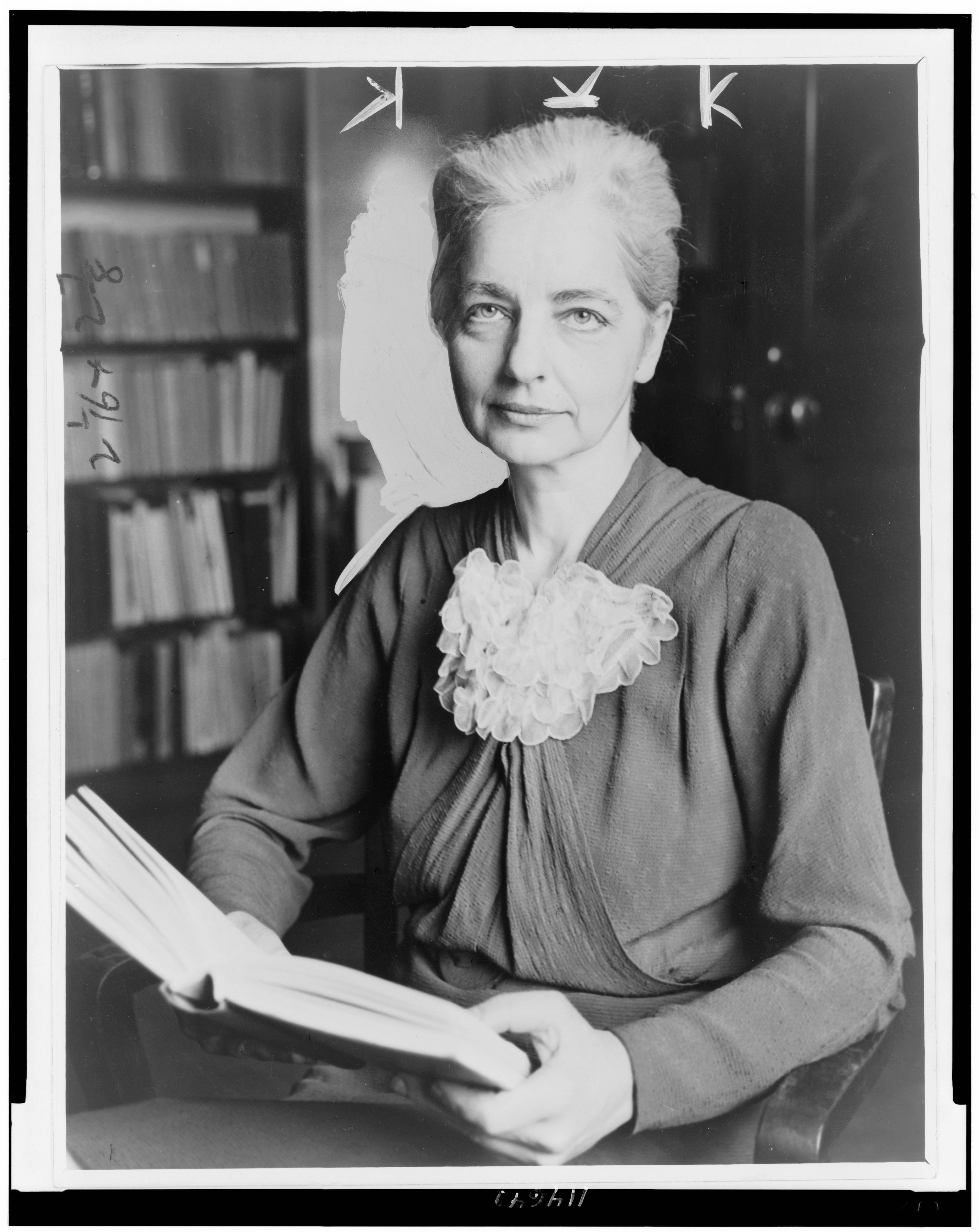 black and white photo of Ruth Benedict