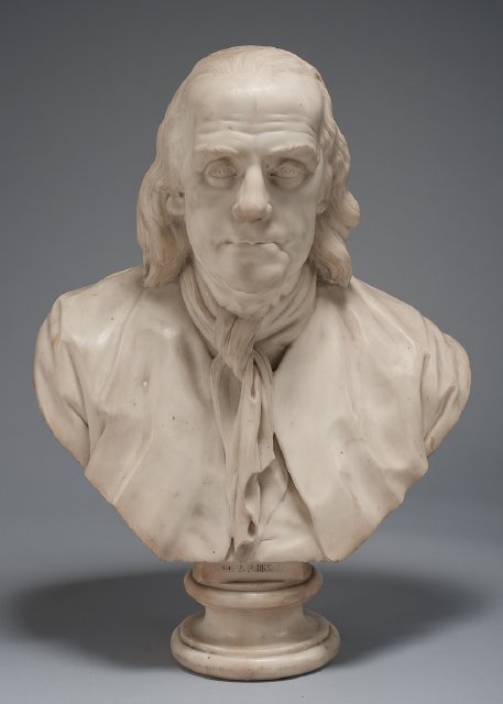 Franklin bust