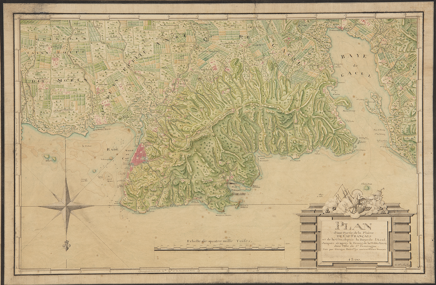 map of cap francais