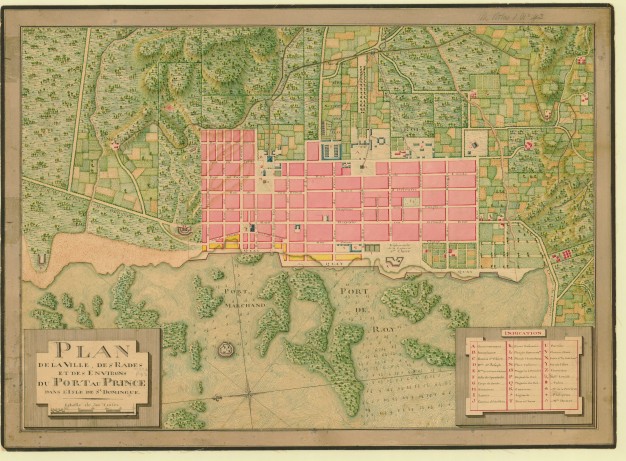 map of port au prince