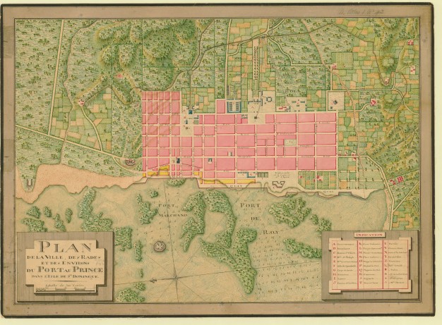 map of port au prince