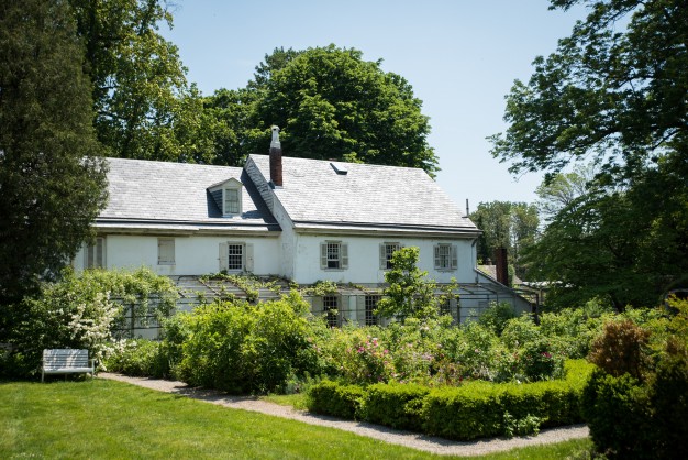 house with garden