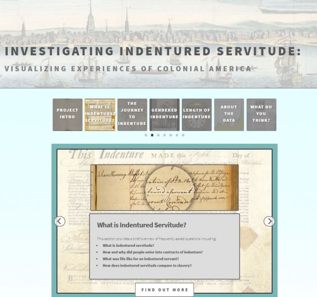 Investigating Servitude Homepage