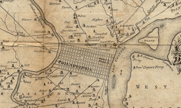 Map of Philadelphia