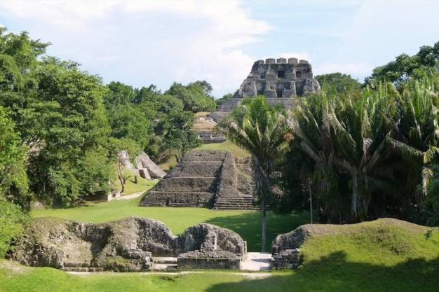 site core at Xunantunich