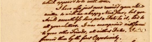 cropped scan of manuscript letter