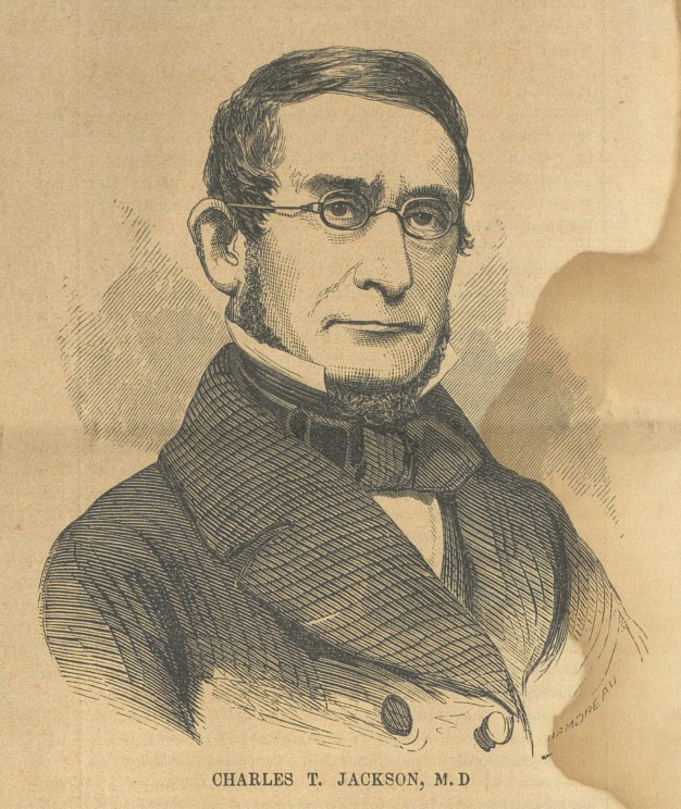 print portrait of Charles Thomas Jackson
