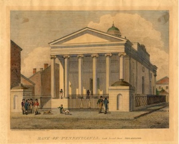 print of bank
