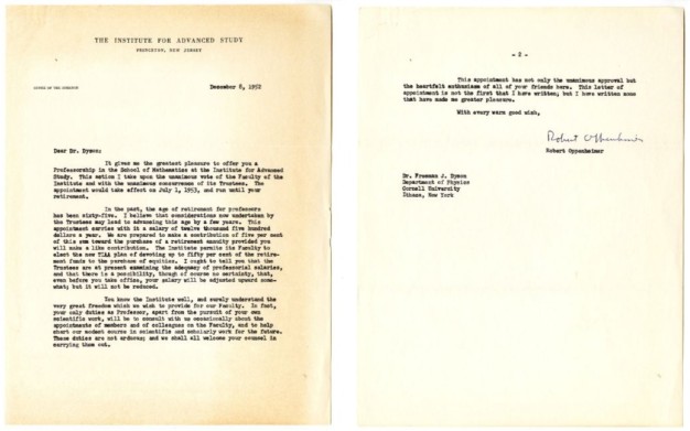 scan of typed two page letter