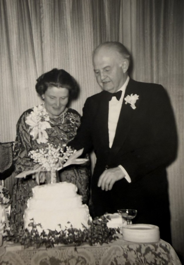 Eleanor Houston Smith and Lawrence M.C. Smith anniversary photo