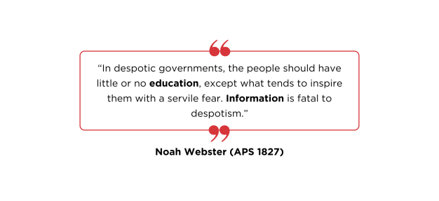 Noah Webster Quote
