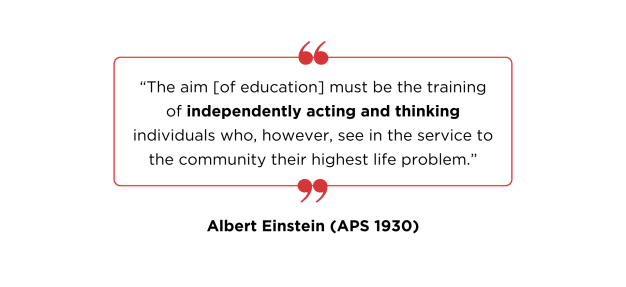 Albert Einstein Quote