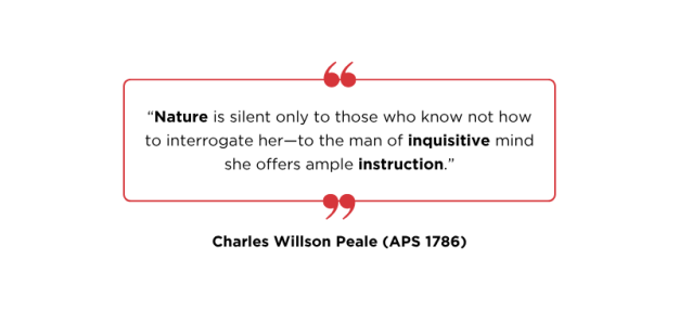 Charles Willson Peale Quote