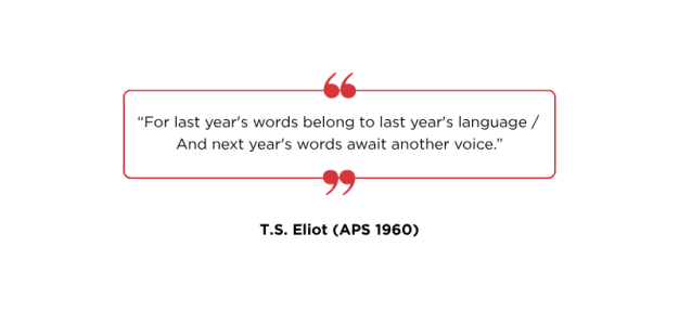 TS Eliot Quote