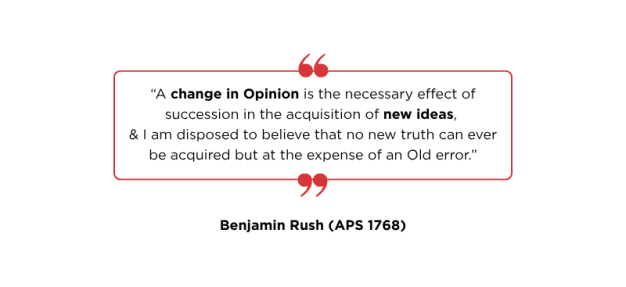 Benjamin Rush Quote