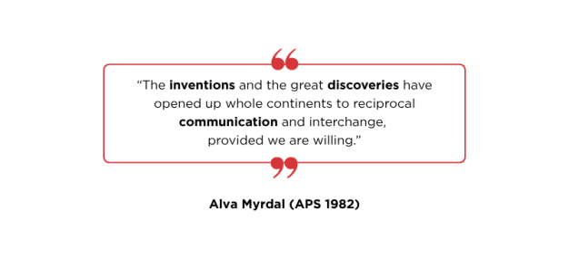 Alva Myrdal Quote