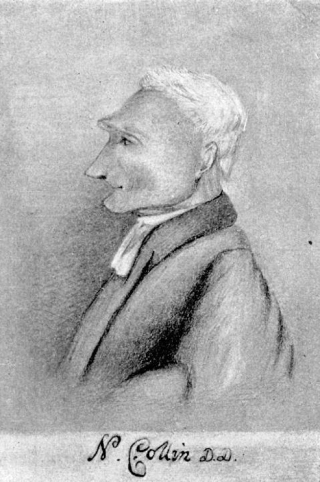 Drawing of Nicholas Collin