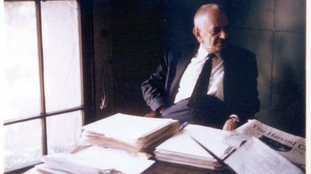 Dobzhansky at his desk