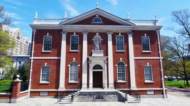 photo of library hall