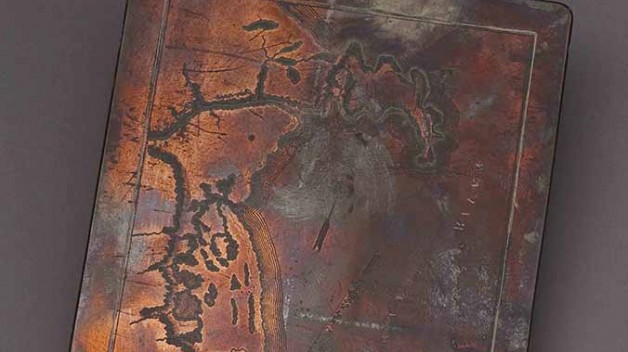 Copper Plate for a Lewis and Clark Map 