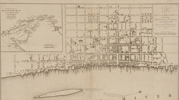 Easburn Map of Philadelphia