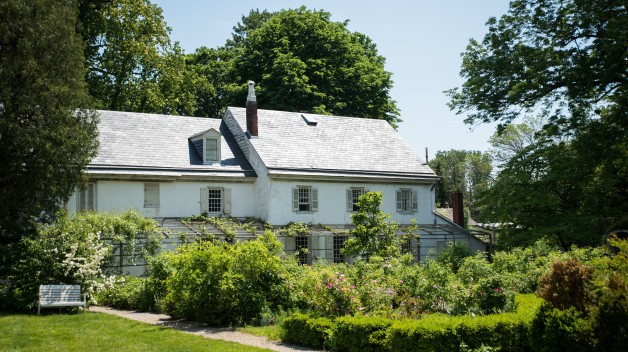 house with garden