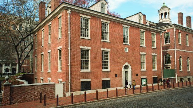 exterior of philosophical hall